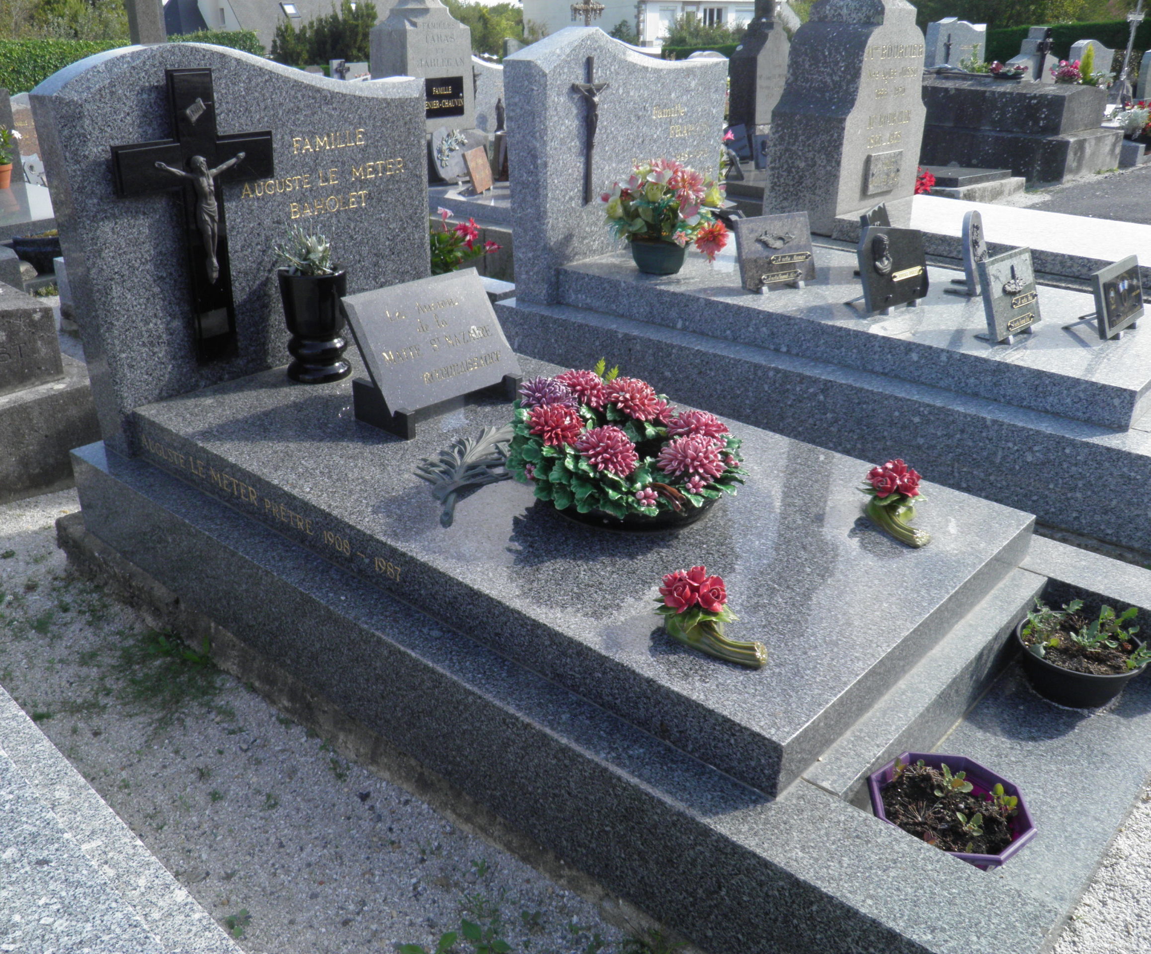 tombe cimetière Lemetter