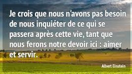 Aimer et Servir