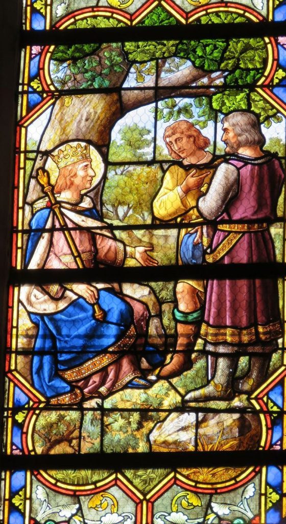 Eglise de Pénestin Vitrail de Saint Louis